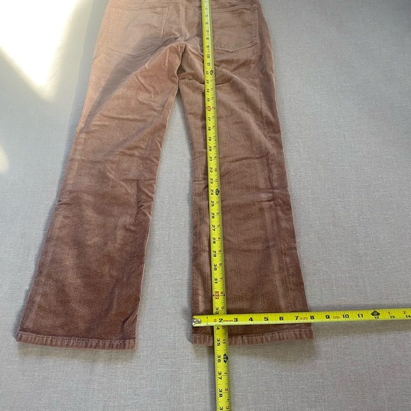 Anthropologie blush corduroy flare pants. - Picture 8 of 10